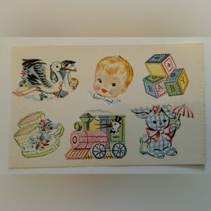 Vintage Baby Seals/ Stickers